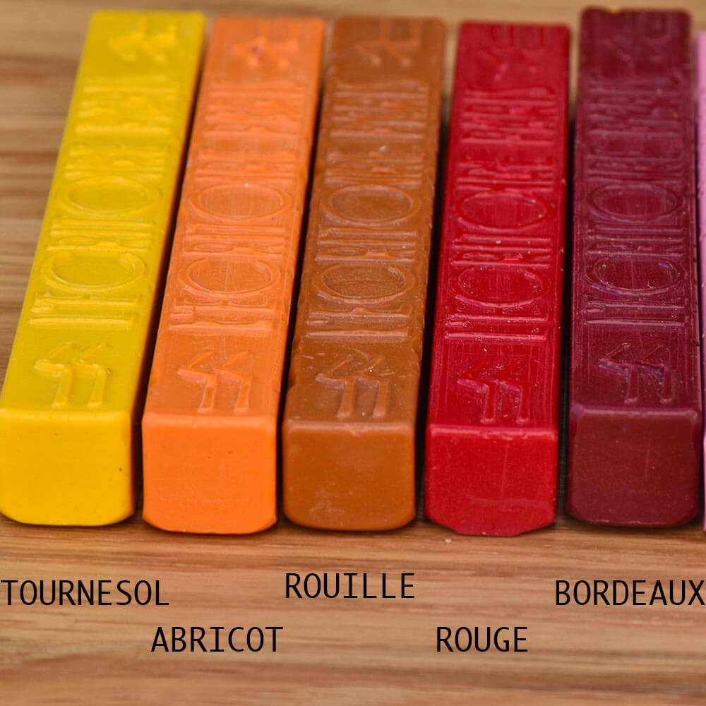 Lot De 5 Bâtons De Cire à Cacheter - Pour Invitations Mariage, Lettres, Décoration Rétro - Cire Sèche, 9 Cm