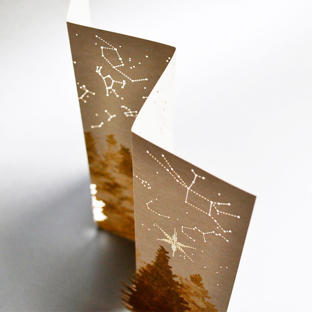 Christmas Printed and Laser Cut Greeting cards