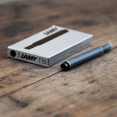 Lamy T 10 - 5 cartouches d'encre - bleu Pas Cher