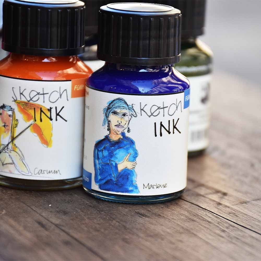 SketchINK Waterproof Fountain Pen inks