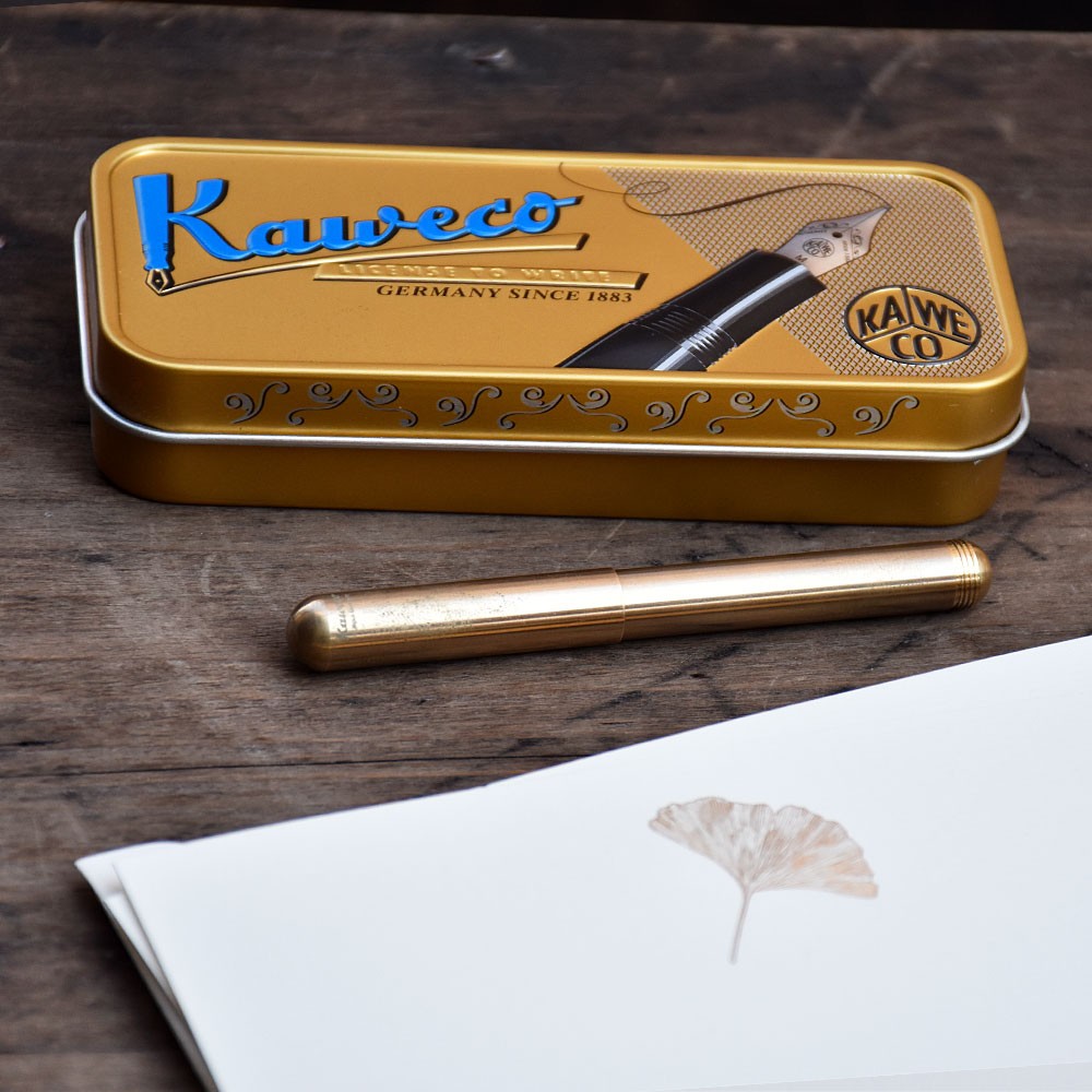 Brass KAWECO Lilliput Fountain Pen