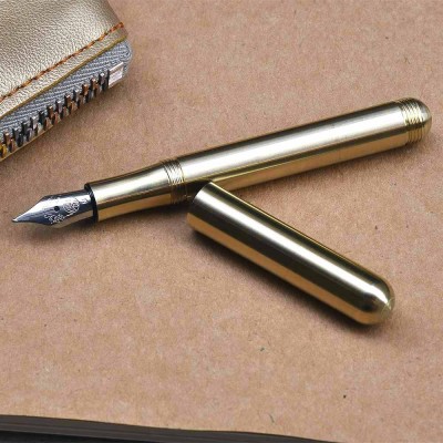 Brass KAWECO Lilliput Fountain Pen