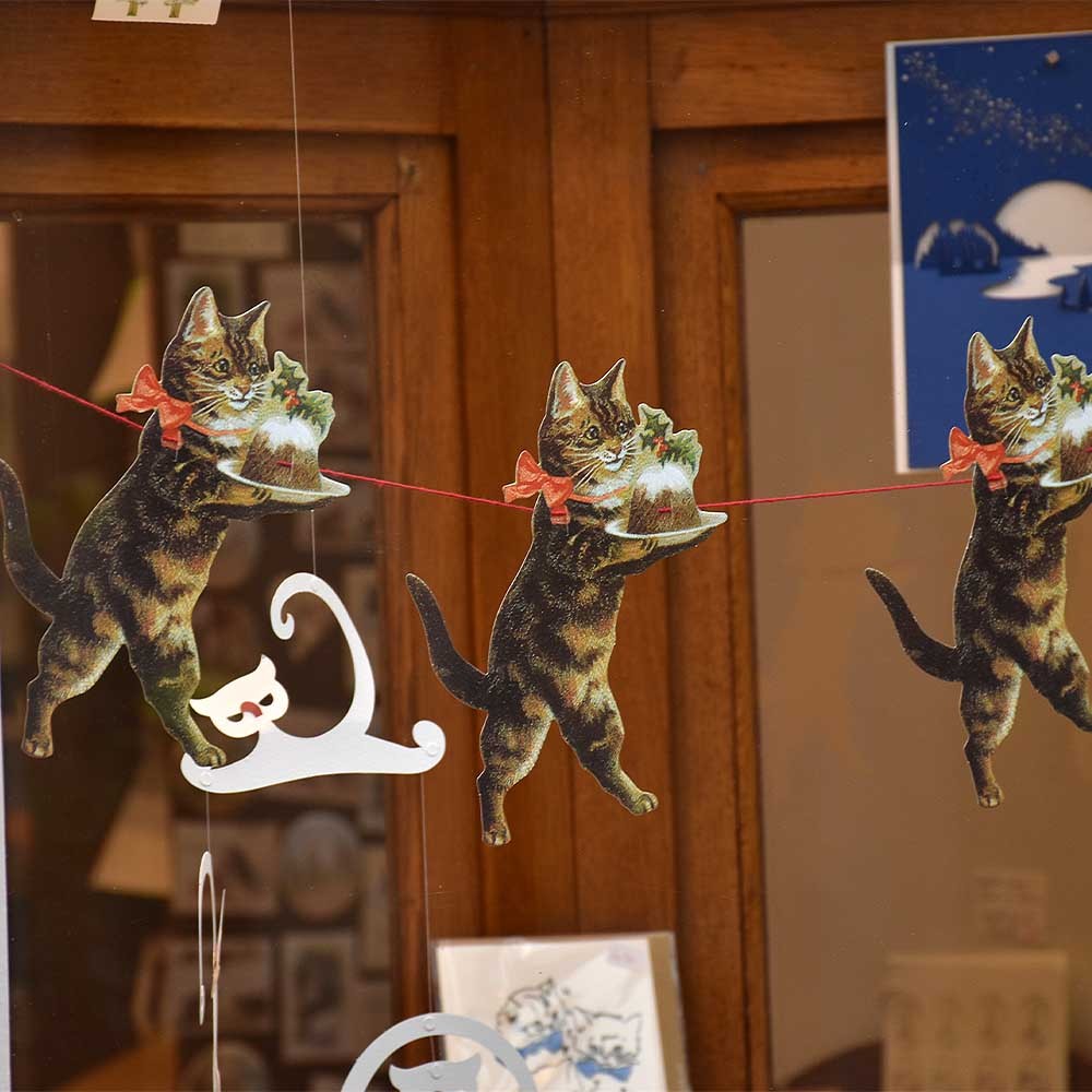 Christmas Cat garland