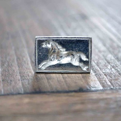 Anchor wax seal stamp in pewter - L'Ecritoire Paris