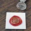 Anchor wax seal stamp in pewter - L'Ecritoire Paris