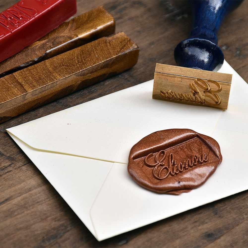 10 Bâtons De Cire à Cacheter Avec Mèches - Pour Lettres Et Invitations
