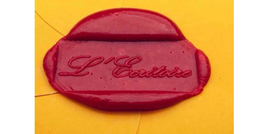 How to use a wax seal stamp with sealing wax