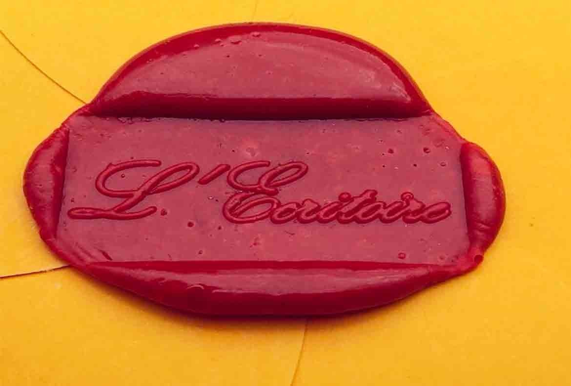 How to use a wax seal stamp with sealing wax