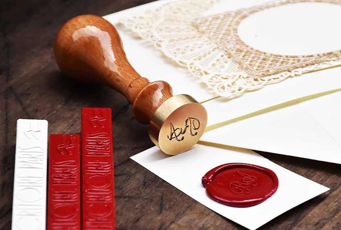 Letter Seal Wax Stamp for Your Story