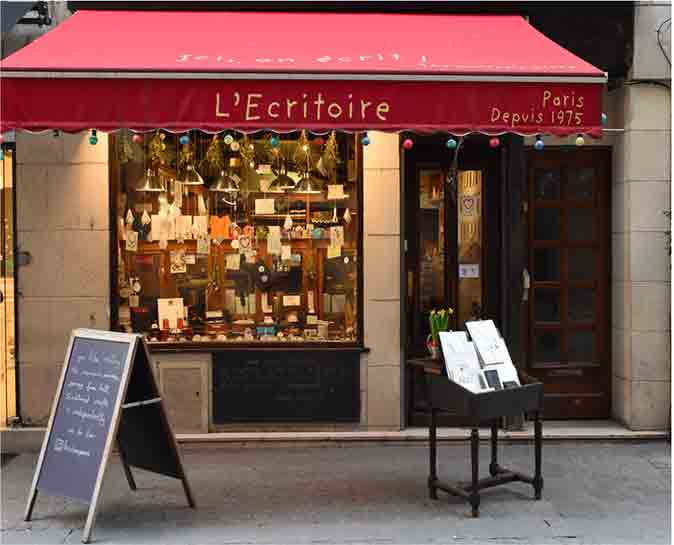L'ECRITOIRE FROM 1975, DECEMBER 9th TO 2022, MAY 21st